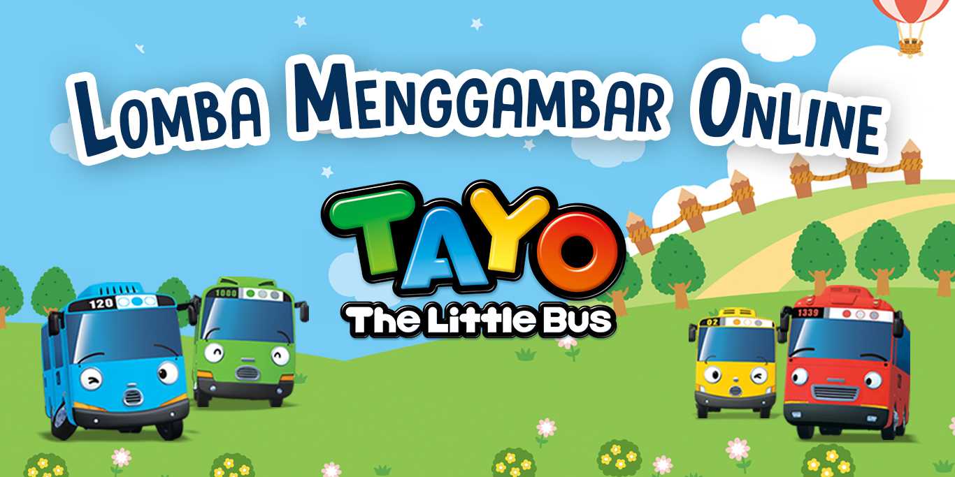 Lomba Menggambar Online TAYO