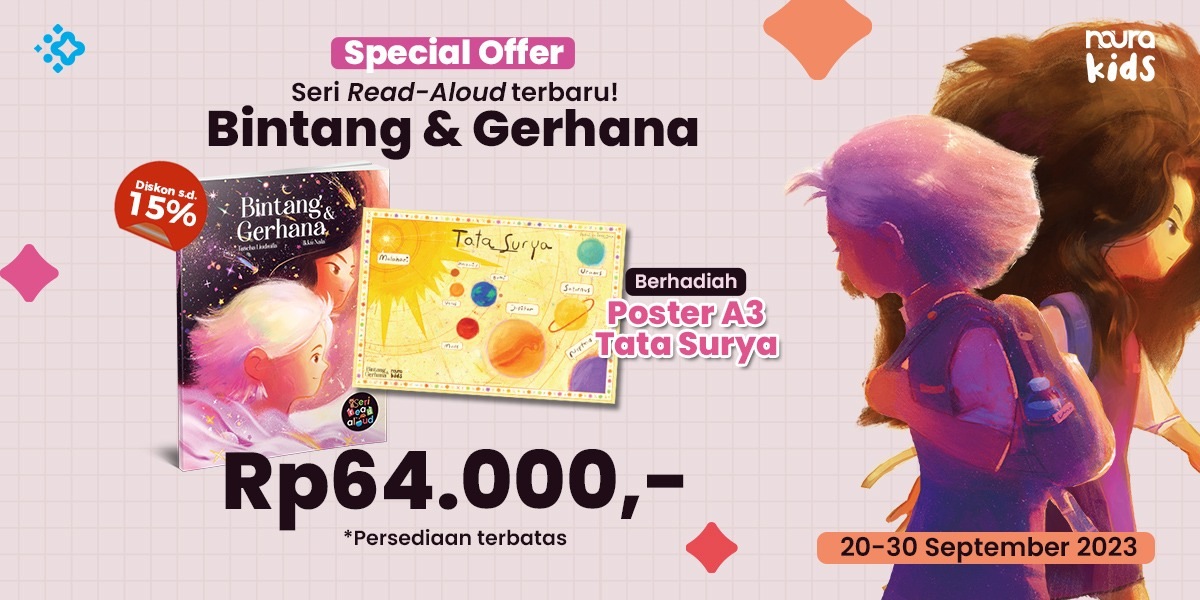Telah Terbit Seri Read Aloud Terbaru Bintang dan Gerhana