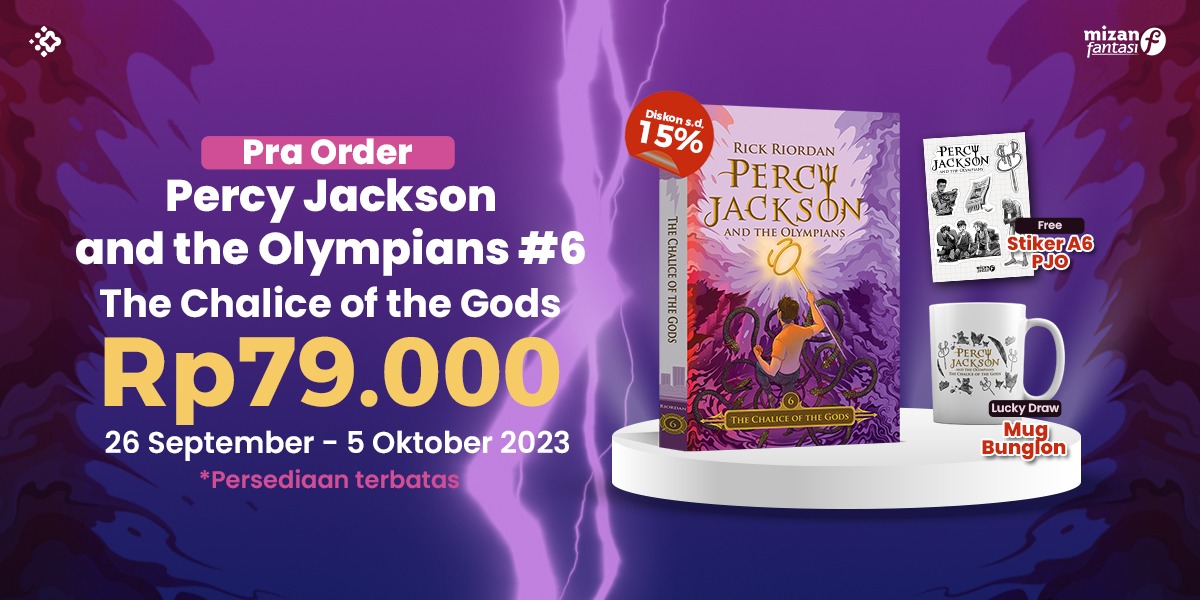 PO Percy Jackson and the Olympians #6 Telah Dibuka!