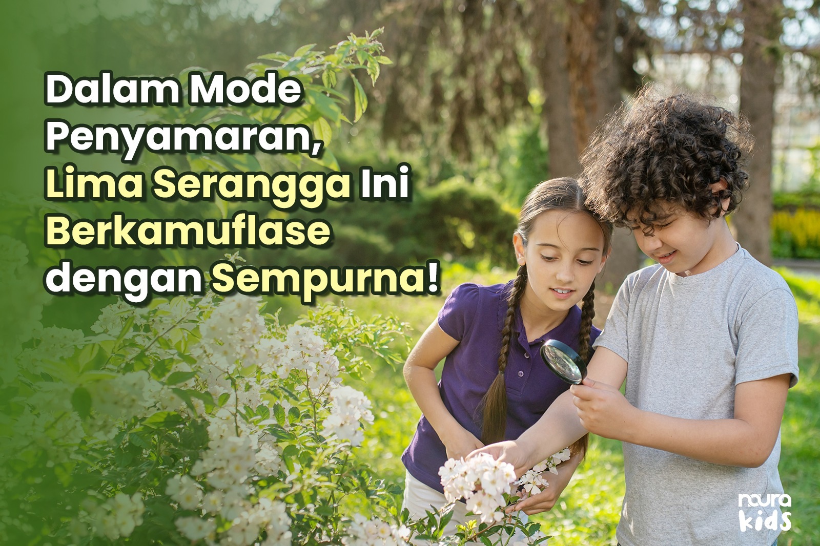 Dalam Mode Penyamaran, Lima Serangga Ini Berkamuflase dengan Sempurna!