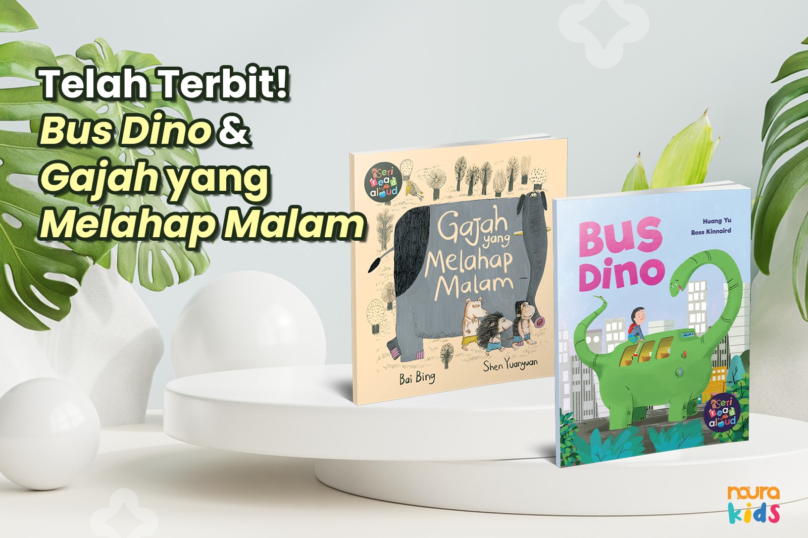 Telah Terbit! Bus Dino & Gajah yang Melahap Malam