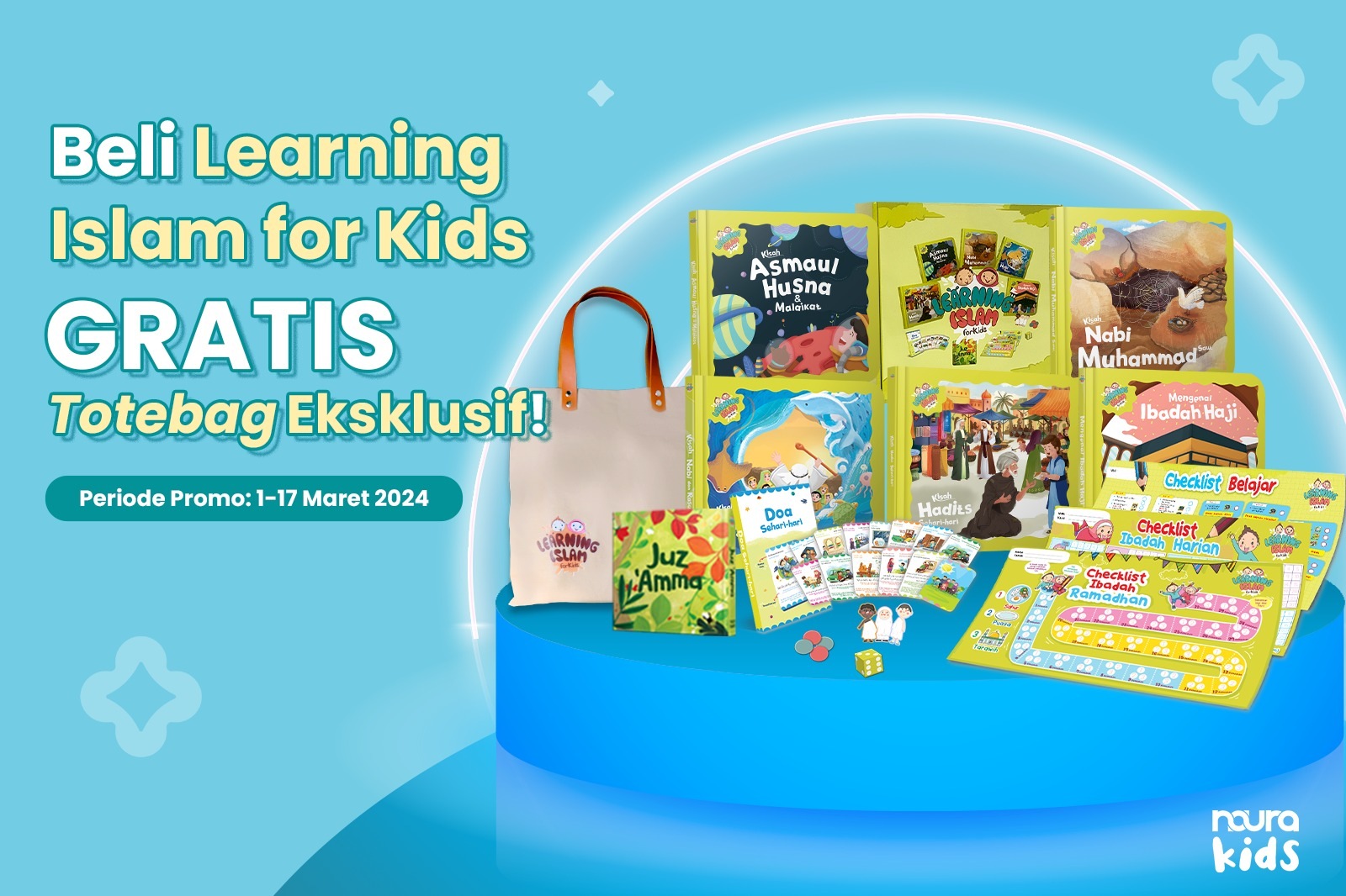 Beli Learning Islam for Kids, Gratis Tote Bag Eksklusif!