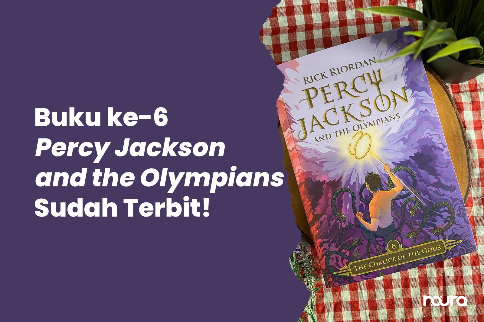 Buku ke-6 Percy Jackson and the Olympians Sudah Terbit!