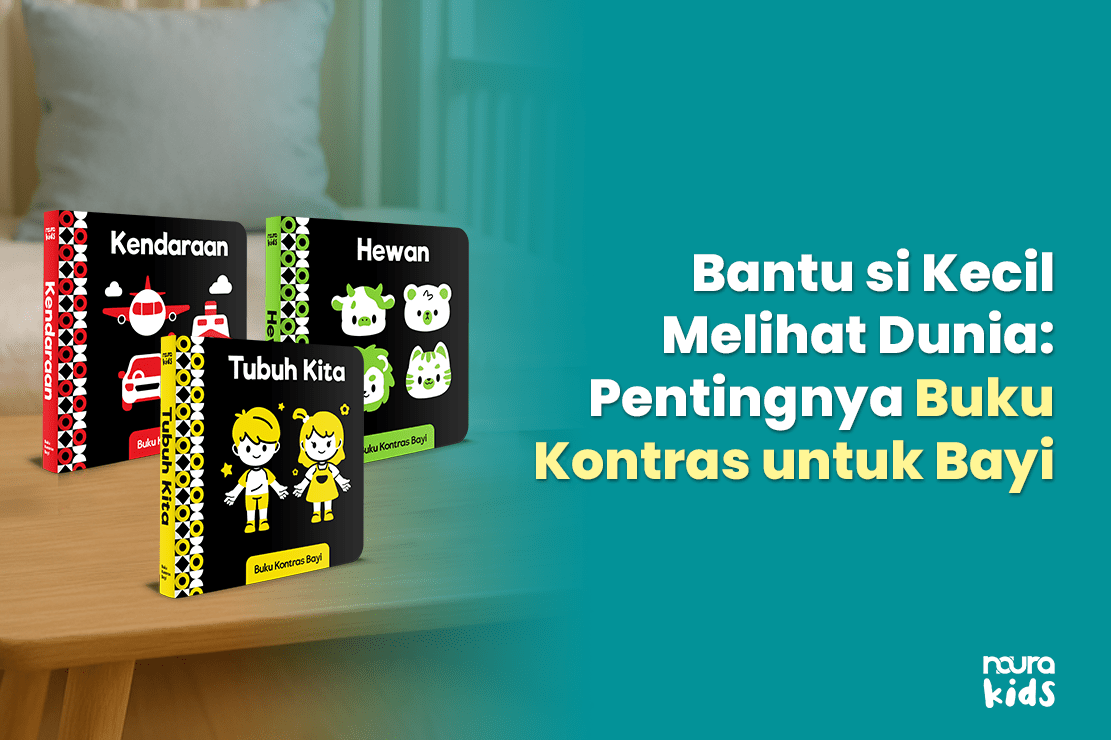 Bantu si Kecil Melihat Dunia: Pentingnya Buku Kontras untuk Bayi