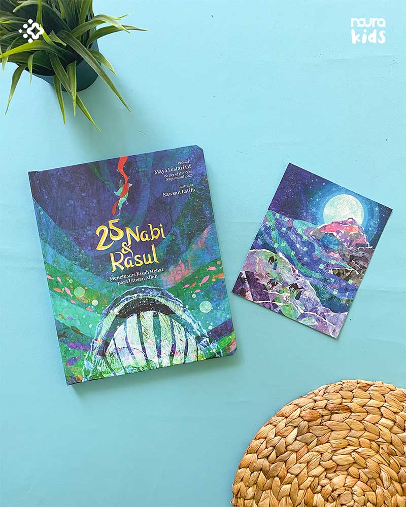 25 Nabi dan Rasul, buku kisah nabi untuk anak, kisah nabi dan rasul anak, buku islami anak, nilai hidup dari kisah nabi