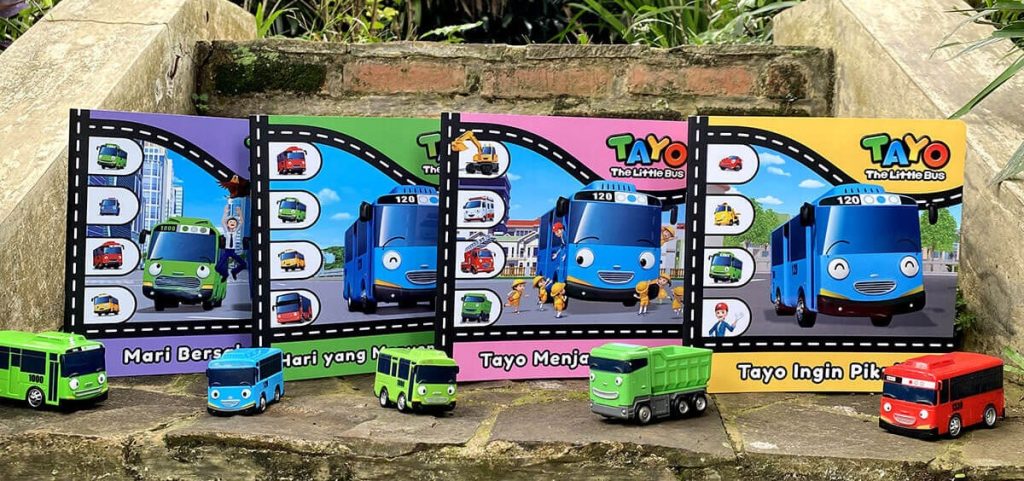 Buku Seri Tayo Sangat Direkomenadsikan