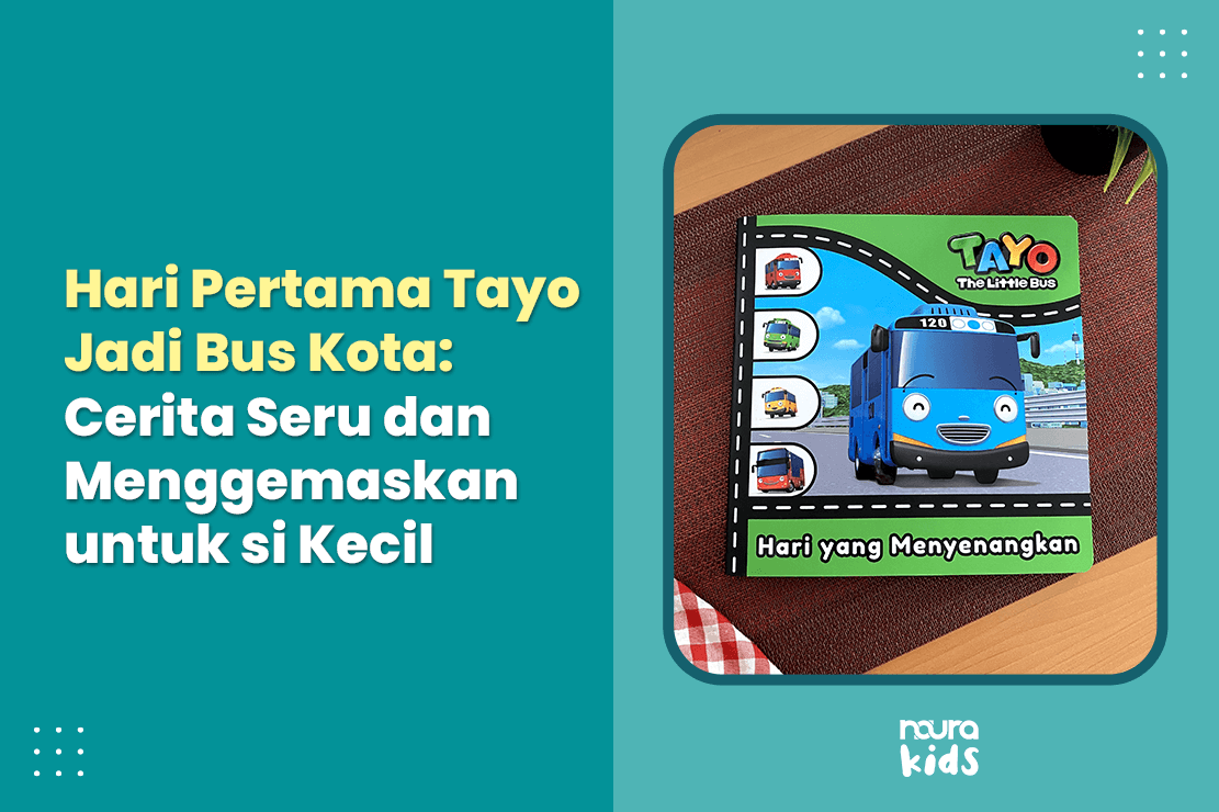 Hari Pertama Tayo Jadi Bus Kota: Cerita Seru dan Menggemaskan untuk si Kecil