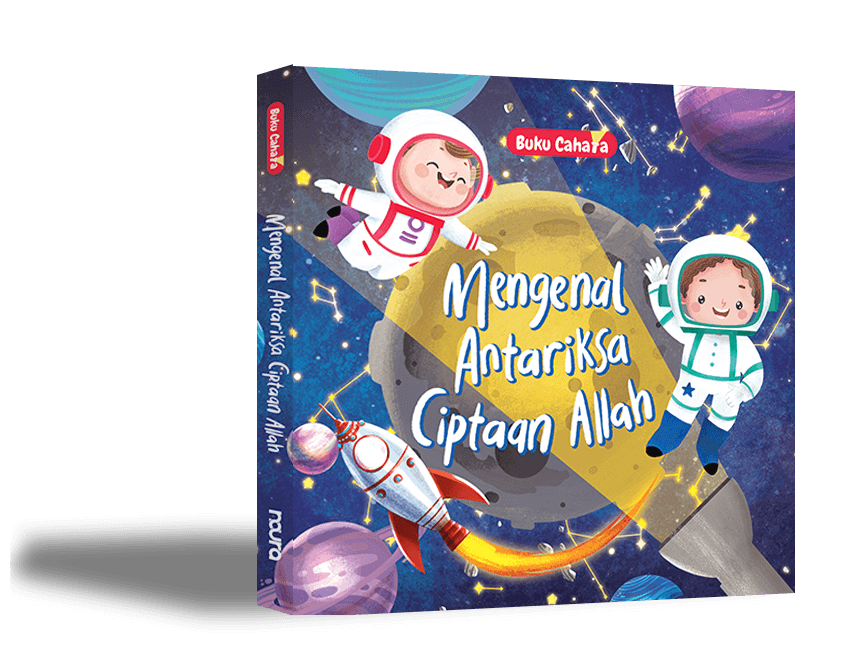 cover buku senter anak mengenal antariksa ciptaan Allah